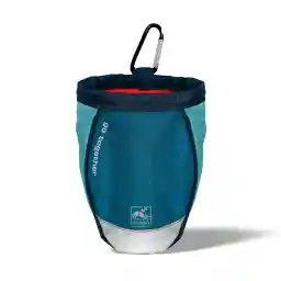 کیف Kurgo Go Stuff It Treat، کیف آموزشی هندزفری برای سگ، شامل گیره کمربند و کارابین، قابل شستشو با ماشین لباسشویی، آبی/قرمز