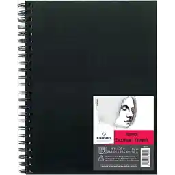 Canson SKETCH BK WB 9X12 (6) 80SH