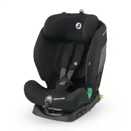 Maxi-Cosi Titan S i-Size, Kinderautostoel, 15 maanden - 12 jaar (76-150 cm), ISOFIX autostoel, 5 ligstanden, 13 hoofdsteunstanden, G-CELL-bescherming, Vijfpunts veiligheidsgordel, Tonal Black