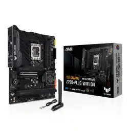 ASUS TUF Z790 PLUS - Intel LGA 1700 ATX VRM 20+1-fasig moederbord, DDR5, vijf M.2-sleuven, PCIe 5.0, Thunderbolt 4 USB Type-C-poort, Wi-Fi 6E, AI-overclocking en Aura Sync RGB ASUS TUF Z790 PLUS - Intel LGA 1700 ATX VRM 20+1-fasig moederbord, DDR5, vijf M.2-sleuven, PCIe 5.0, Thunderbolt 4 USB Type-C-poort, Wi-Fi 6E, AI-overclocking en Aura Sync RGB