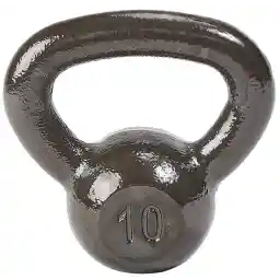 Everyday Essentials All-Purpose Solid Cast Iron Kettlebell