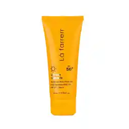 ضد آفتاب و ضد لک بی رنگ مدل SPF50 مناسب پوست نرمال و خشک حجم 40 میلی لیتر | لافارر