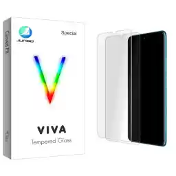 محافظ صفحه نمایش شیشه ای جانبو مدل Viva Glass MIX مناسب برای گوشی موبایل سامسونگ Galaxy A10 \ A10S \ M20 بسته دو عددی