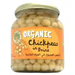 Organic Larder Chickpeas in Brine - 350 gm