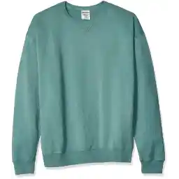 Hanes Originals Fleece, Garment Dyed Pullover, Crewneck Sweatshirts for Men
