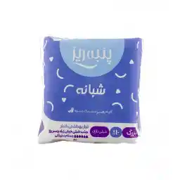 نوار بالدار مشبک خیلی نازک شبانه بزرگ با جذب خیلی زیاد در بسته بندی تکی 10 عددی | پنبه ریز