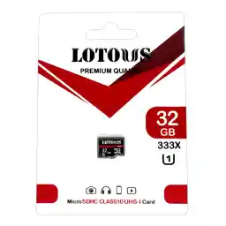 کارت حافظه microSDHC لوتوس مدل Color Elite کلاس 10 استاندارد UHS-I U1 سرعت 90MBps ظرفیت 32گیگابایت