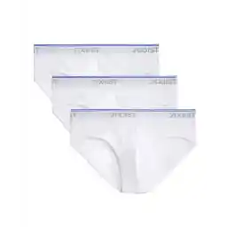 2(X) IST mens Essential Cotton No Show Brief 3-pack
