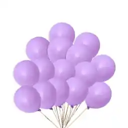 Rosy.Moment Pastel Latex 12 inche Balloons 40 Pcs Pack Macaron Balloons For Baby Shower Wedding Birthday Party Supplies-Purple