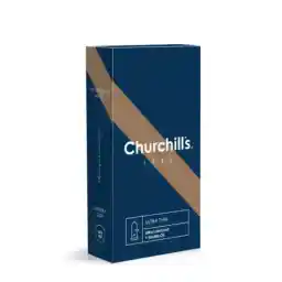 کاندوم کلاسیک خیلی نازک با روان کننده دابل 12 عددی اسانس وانیل | چرچیلز