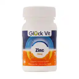 قرص زینک 30 میلی گرم گلوک ویت 30 عدد