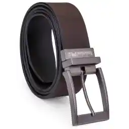 Timberland mens 38mm Harness Roller Reversible Leather Belt Belt