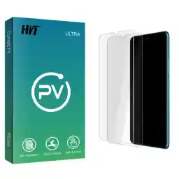 محافظ صفحه نمایش شیشه ای اچ وی تی مدل PV Glass MIX مناسب برای گوشی موبایل سامسونگ Galaxy A20 \ A30 \ A31 بسته دو عددی
