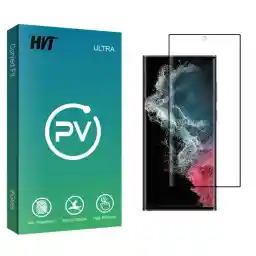 محافظ صفحه نمایش سرامیکی اچ وی تی مدل PV2 S22 مناسب برای گوشی موبایل سامسونگ Galaxy S22 Ultra 5G
