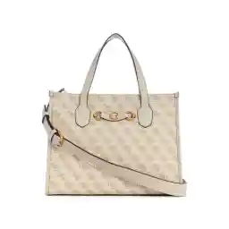 GUESS Womens Izzy Double Compartment Mini Tote Handbag