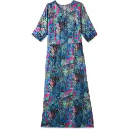 Momstory Women'S Maternity Maxi Dress With Feeding Access (Vdrfn501696)