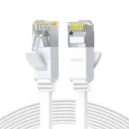UGREEN Ethernet Cable Cat6 20M Gigabit Flat Network Coed 1000Mbps High-Speed Shielded Internet Cable RJ45 Ethernet Wire Patch Compatible for Laptop, PC, PS5 PS4, TV, Modem, Router, Hub, Switch