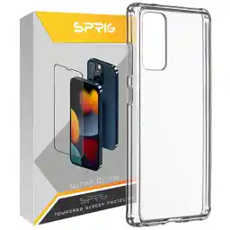 کاور اسپریگ مدل Clear مناسب برای گوشی موبایل سامسونگ Galaxy S20 Fe