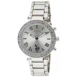 U.S. Polo Assn. Women's Silver Dial Alloy Band Watch - USC40172