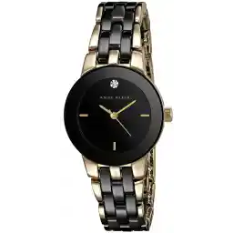 Anne Klein Women's North Classics Quartz Watch with Analog Display and Ceramic Bracelet