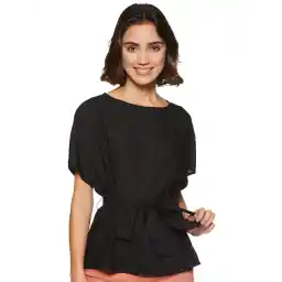 Amazon Brand - Symbol Women's Solid Regular Fit Top