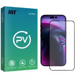 محافظ صفحه نمایش شیشه ای اچ وی تی مدل PV full مناسب برای گوشی موبایل اپل iPhone 14promax