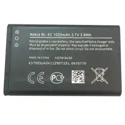 باتری موبایل مدل BL-5C با ظرفیت 1020mAh مناسب برای گوشی موبایل نوکیا 5C