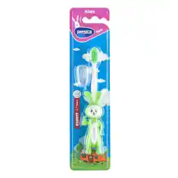 مسواک کودک طرح خرگوش کد P313 با برس نرم | پرسیکا