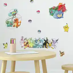 Roommates RMK4150SCS Pokemon Favorite Character Peel And Stick Wall Decals