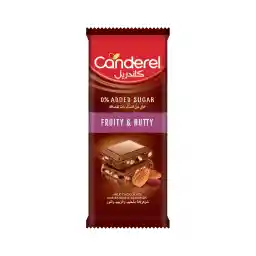 Canderel Fruit & Nuts Milk Chocolate, 100g