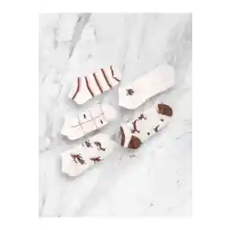 جوراب آردن مشکی آهو مدل تابستانی چکمه زنانه جوراب 5 جفت