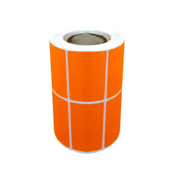 برچسب نارنجی پرینتر لیبل زن مدل 2535 Label_land