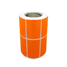 برچسب نارنجی پرینتر لیبل زن مدل 2535 Label_land برچسب نارنجی پرینتر لیبل زن مدل 2535 Label_land