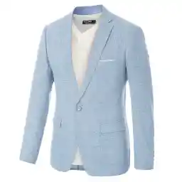 PJ Paul Jones Men's Casual One Button Suit Blazer Jacket Sport Coat