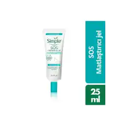 ژل مات کننده SOS Detox روزانه ساده پوست به کاهش ظاهر چربی و جوش کمک می کند 25 میلی لیتر