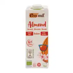 Ecomil Organic Almond Drink Sugar Free 1Litre