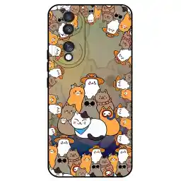 کاور مگافون طرح گربه مدل 7717 مناسب برای گوشی موبایل آنر 70