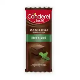 Canderel Dark Chocolate & Sea Salt, No Added Sugar 100g