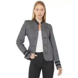 Tommy Hilfiger womens Band Jacket Casual Blazer