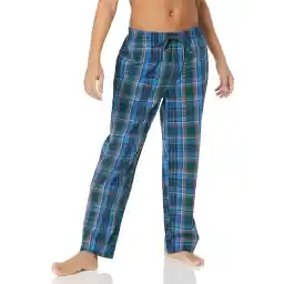 Amazon Essentials Mens Straight-Fit Woven Pajama Pant with Pockets