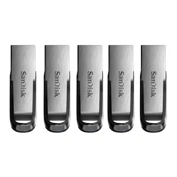 فلش مموری سن دیسک مدل Ultra Flair CZ73 ظرفیت 32 گیگابایت بسته 5 عددی