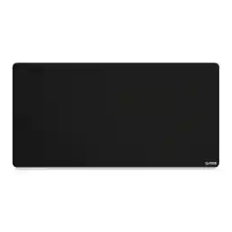 Glorious Gaming Mouse Mat/Pad - Large, Wide (XXL Extended) Black Cloth Mousepad, Stitched Edges | 18inx36in (G-XXL)
