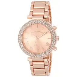 U.S. Polo Assn. USC40170 Women Quartz Rose Gold-Toned Dress Watch
