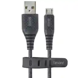 کابل تبدیل USB به MicroUSB بیاند مدل BUM-201 طول 1 متر