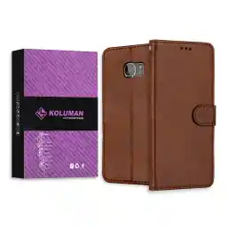 کیف کلاسوری کلومن مدل CALF SKIN مناسب برای گوشی موبایل سامسونگ GALAXY S7 EDGE