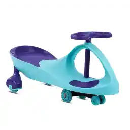 Baybee Unicorn Swing Cars for Kids-Strongest & Smoothest Twister-Magic Car Ride ons for Kids with PU Wheels-Kids Ride on Push car for Kid Babies for 2 Years and Up boys girls (Green & Violet)