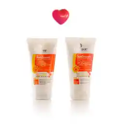 پک کرم ضدآفتاب بی رنگ SPF50 به همراه کرم ضدآفتاب بی رنگ SPF90 | تاپ شاپ