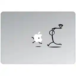 برچسب تزئینی ونسونی مدل iFollow مناسب برای مک بوک