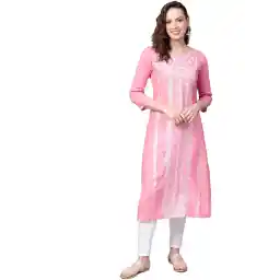 Vaamsi womens VPK1788 Crepe Straight Kurta Crepe Straight Kurta