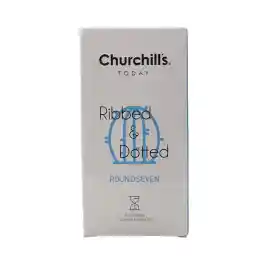 کاندوم خاردار شیاردار تاخیری دابل روان کننده وانیل 3عددی | چرچیلز